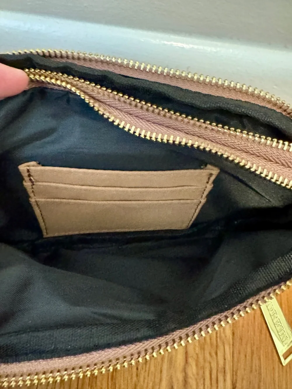 ZORFIN Fanny Packs for Women Crossbody Fanny Pack Belt Bag Adjustable Camel